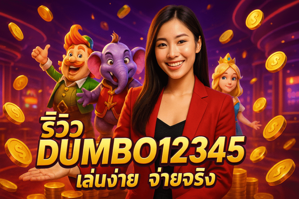 รีวิว DUMBO12345 เล่นง่าย จ่ายจริง