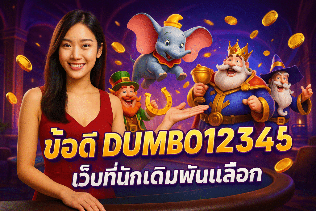 ข้อดี DUMBO12345 เว็บที่นักเดิมพันเลือก