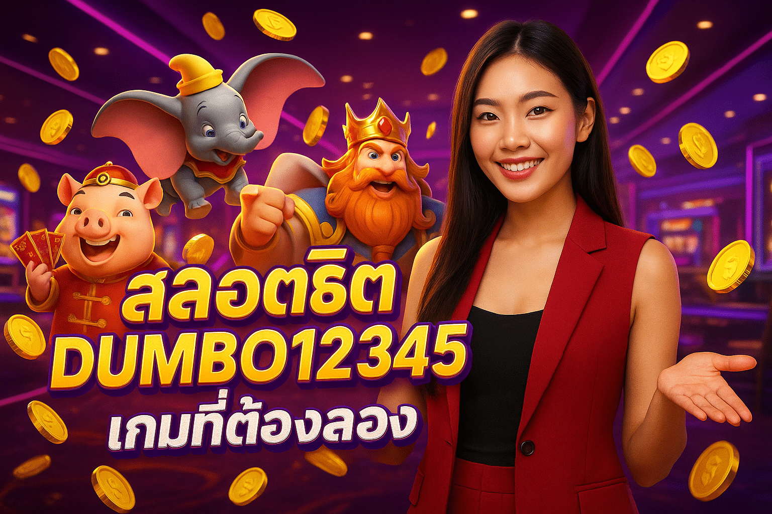 สล็อตฮิต DUMBO12345 เกมที่ต้องลอง
