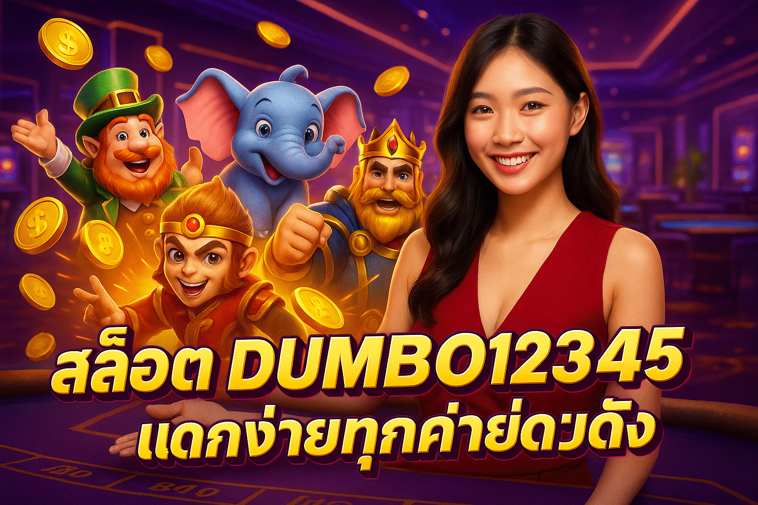 สล็อต DUMBO12345 แตกง่ายทุกค่ายดัง