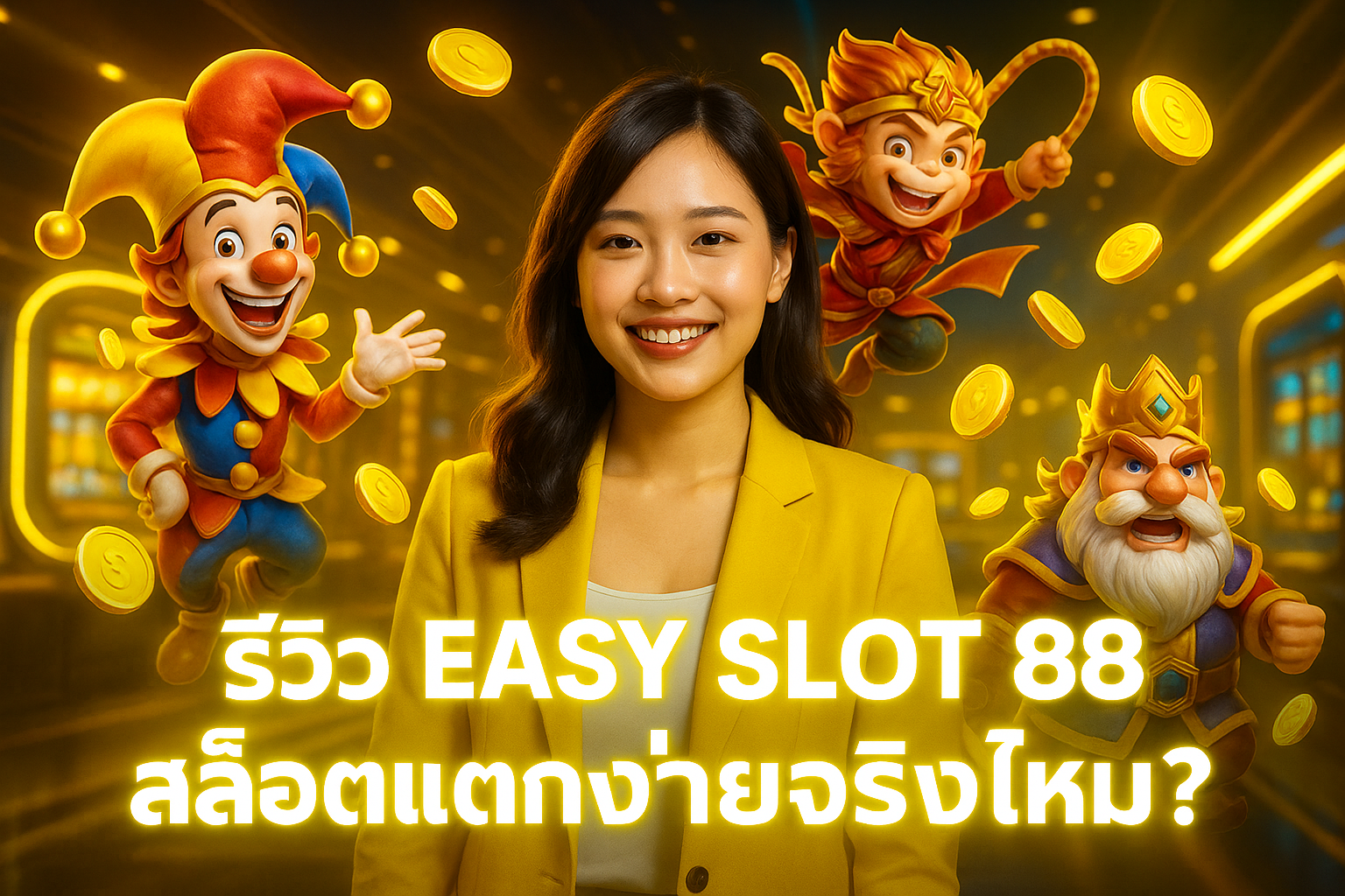 รีวิว EASY SLOT 88 สล็อตแตกง่ายจริงไหม?